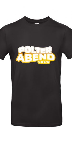 T-Shirt | Polterabend Crew mit Bier im Hintergrund - Herren T-Shirt