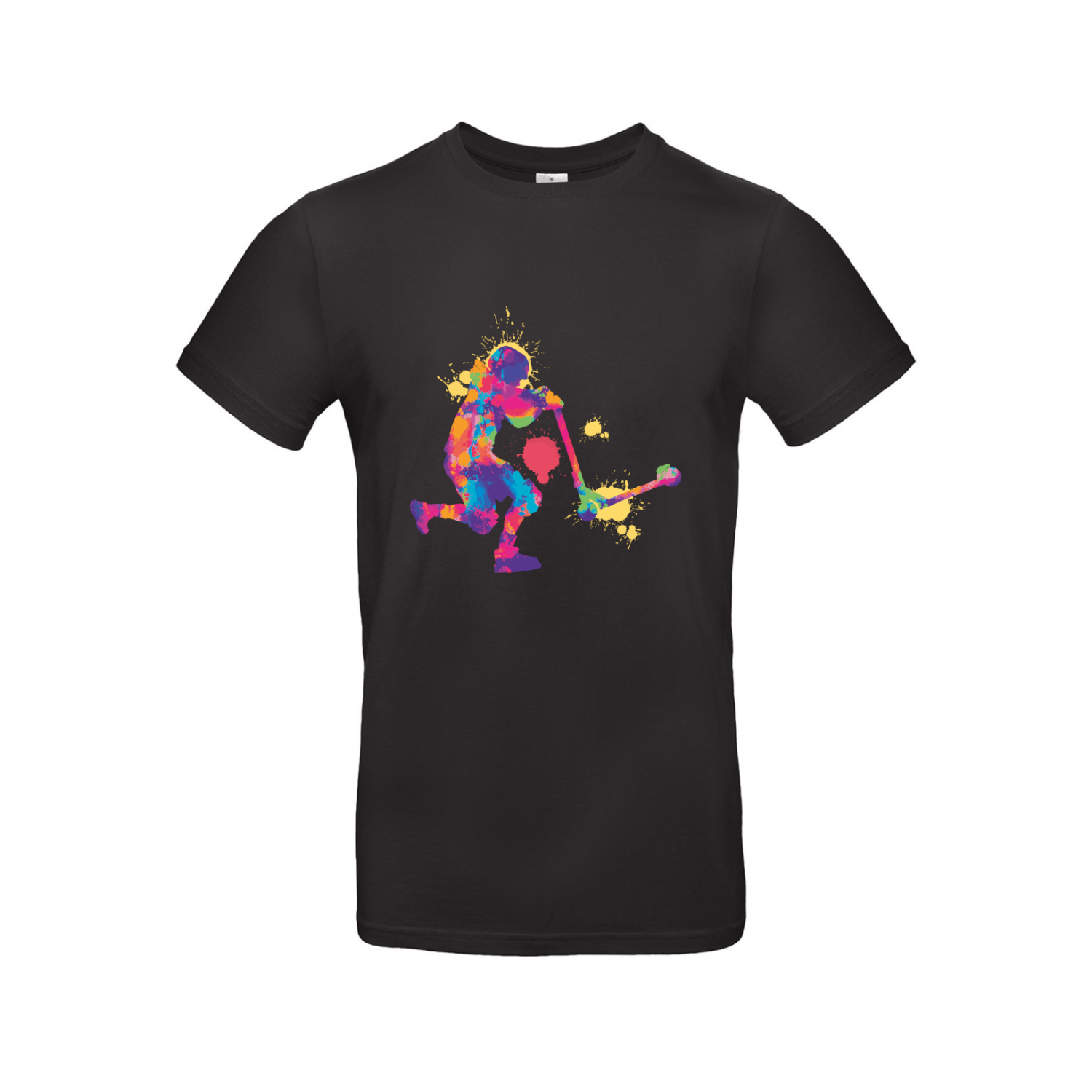 T-Shirt | Farbiger Scooter Jump - Herren T-Shirt