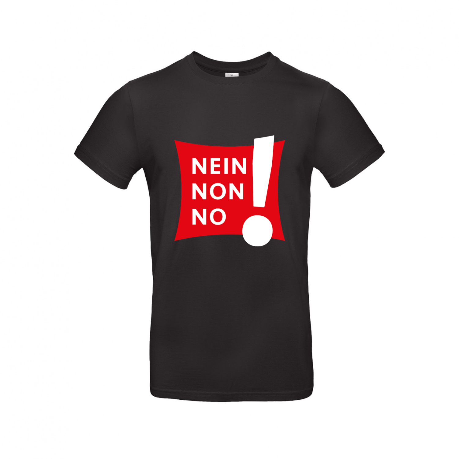 T-Shirt | Anti-Demo Nein Non No - Herren T-Shirt
