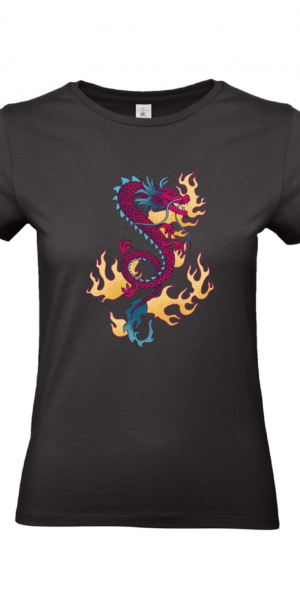 T-Shirt | Purple Dragon - Damen T-Shirt