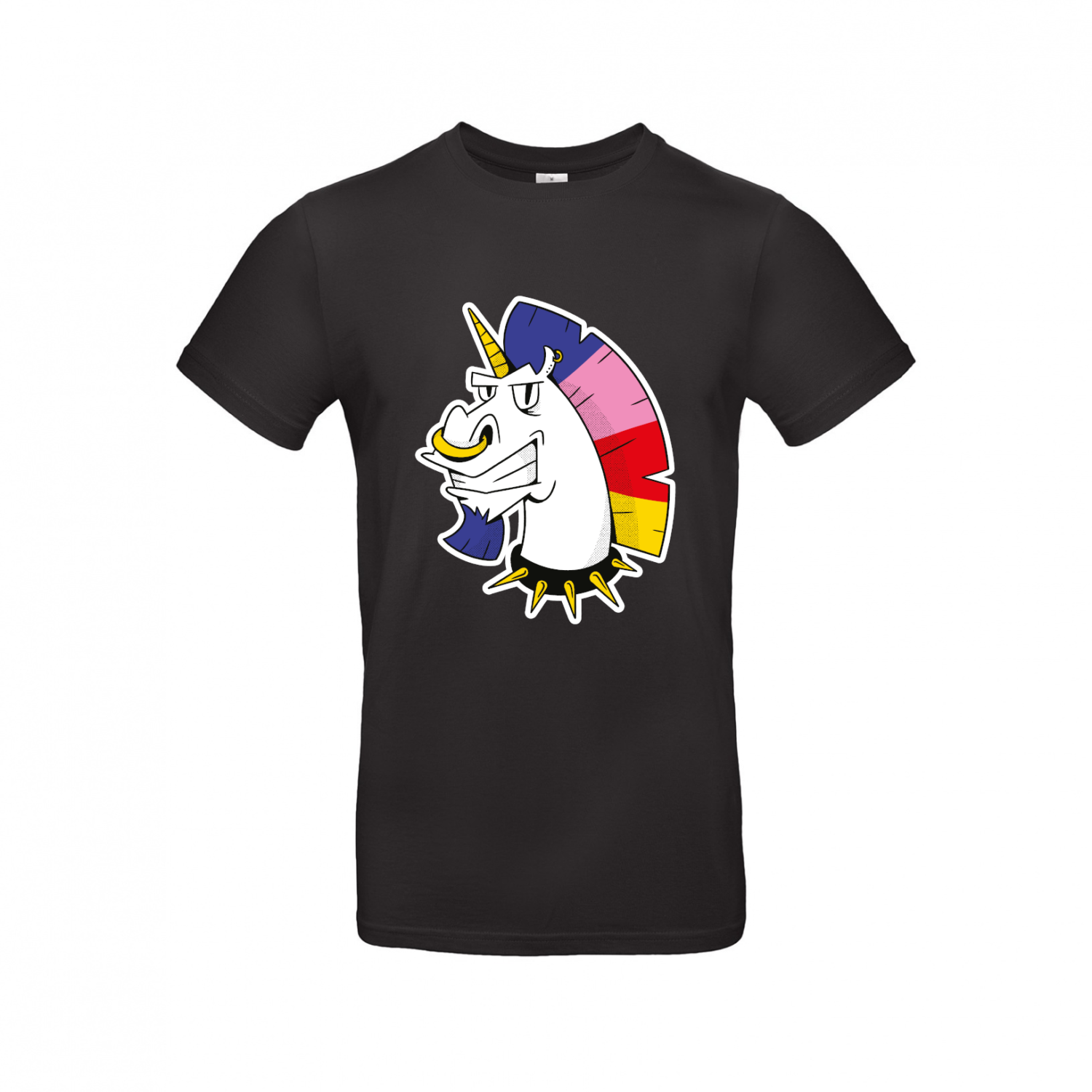 T-Shirt | Punk Unicorn - Herren T-Shirt