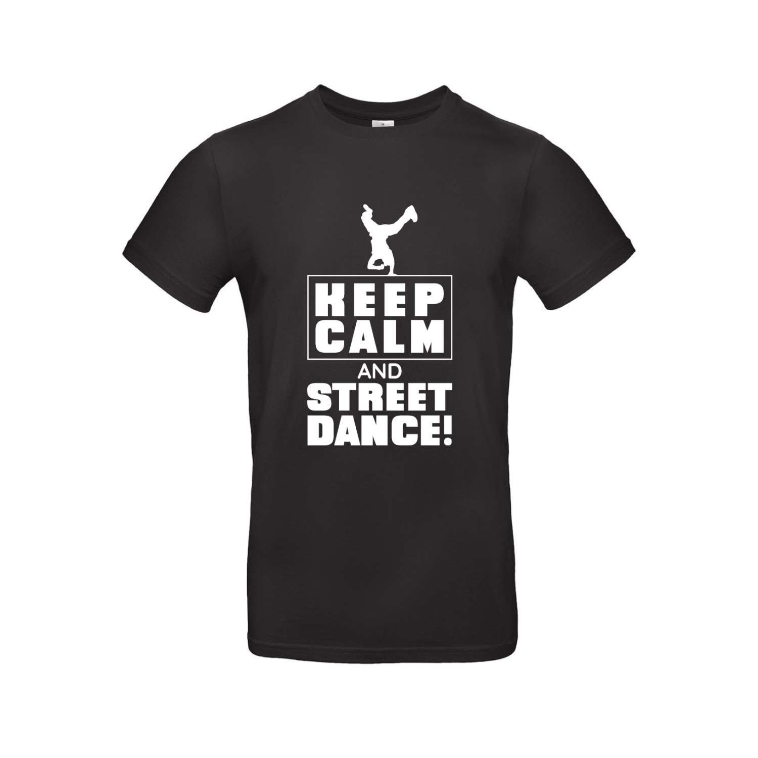 T-Shirt | Keep Calm and Street Dance - Herren T-Shirt