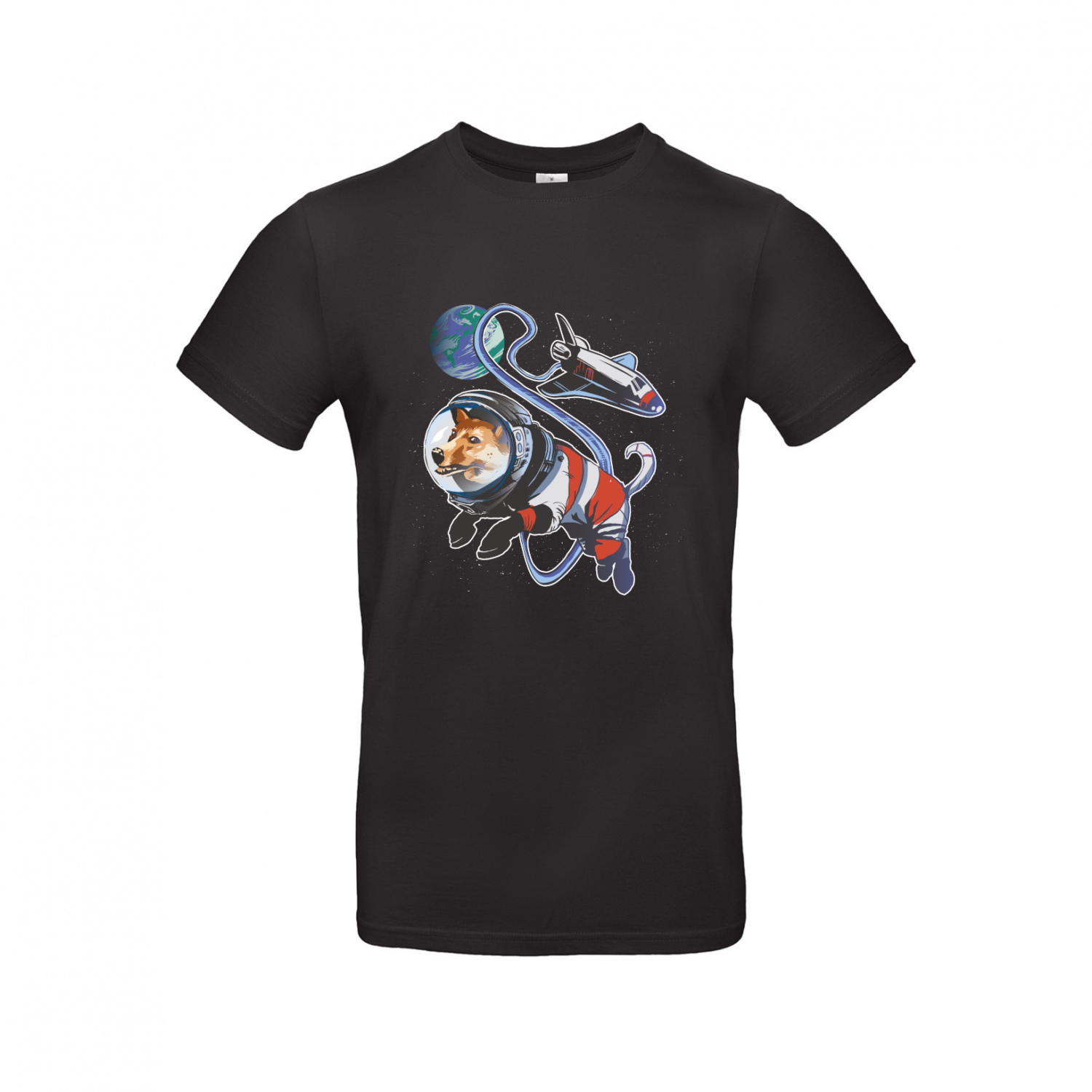 T-Shirt | Crypto Dog in Space - Herren T-Shirt