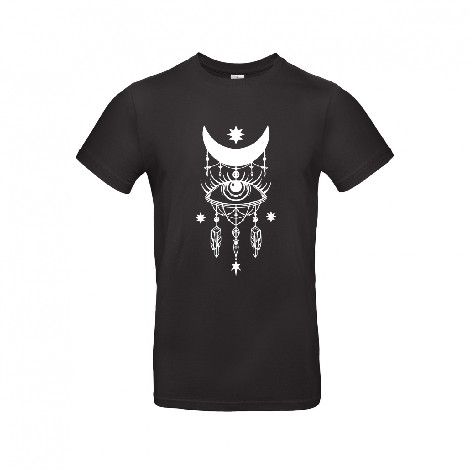 T-Shirt | Mystic eye and moon - Herren T-Shirt