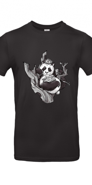 T-Shirt | Chilling Panda - Herren T-Shirt