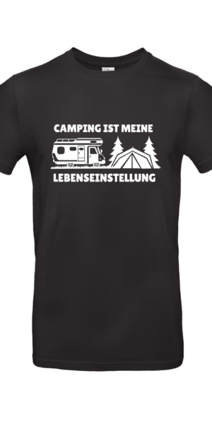T-Shirt | Camping ist meine Lebenseinstellung - Herren T-Shirt