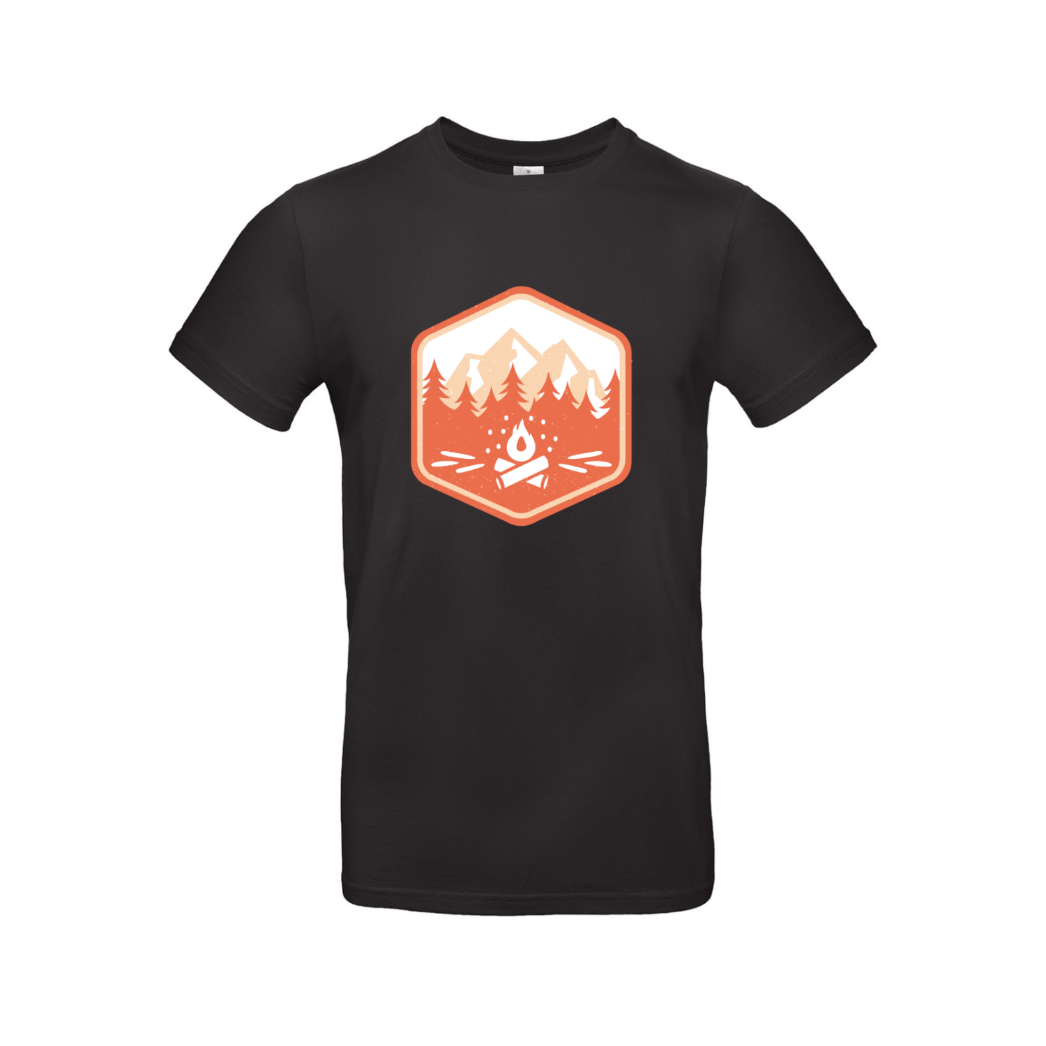 T-Shirt | Camping Badge - Herren T-Shirt