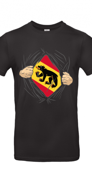 T-Shirt | Superheld Kanton Bern Fan - Herren T-Shirt