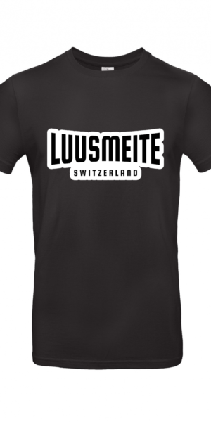T-Shirt | LUUSMEITE Switzerland black'n'white - Herren T-Shirt