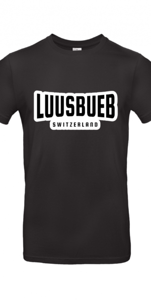 T-Shirt | LUUSBUEB Switzerland black'n'white - Herren T-Shirt
